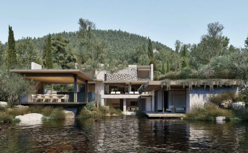 Aman Residences Bodrum Exterior Lagoon