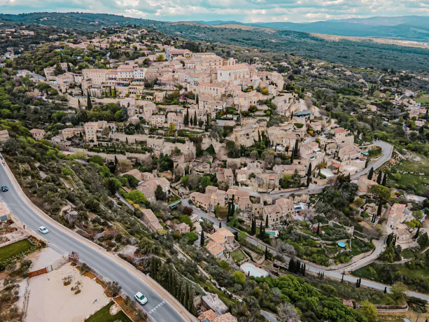 Vista aérea de Godes