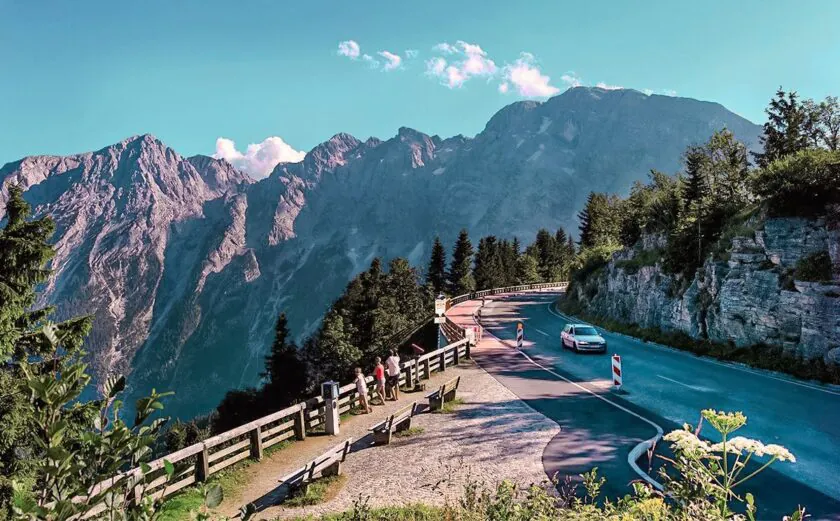 Roßfeld Panoramastraße: a estrada panorâmica dos Alpes Bávaros