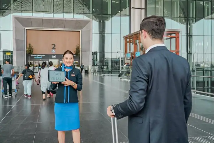 Recepção em viagem de trabalho e lazer